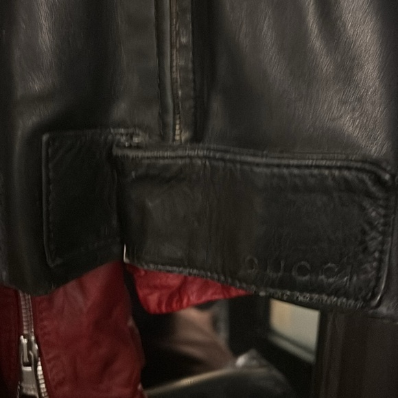 Gucci leather jacket by Tom Ford motorcycle collection - Picture 9 of 16